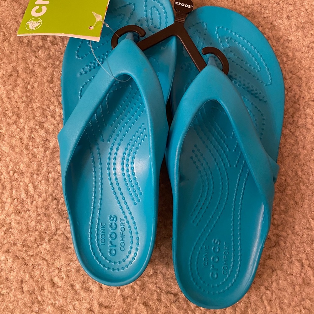 Iconic crocs comfort flip flop